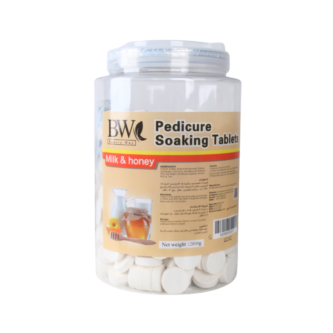 BW – Honey & Milk Pedicure Soaking Tablets – 2.8kg