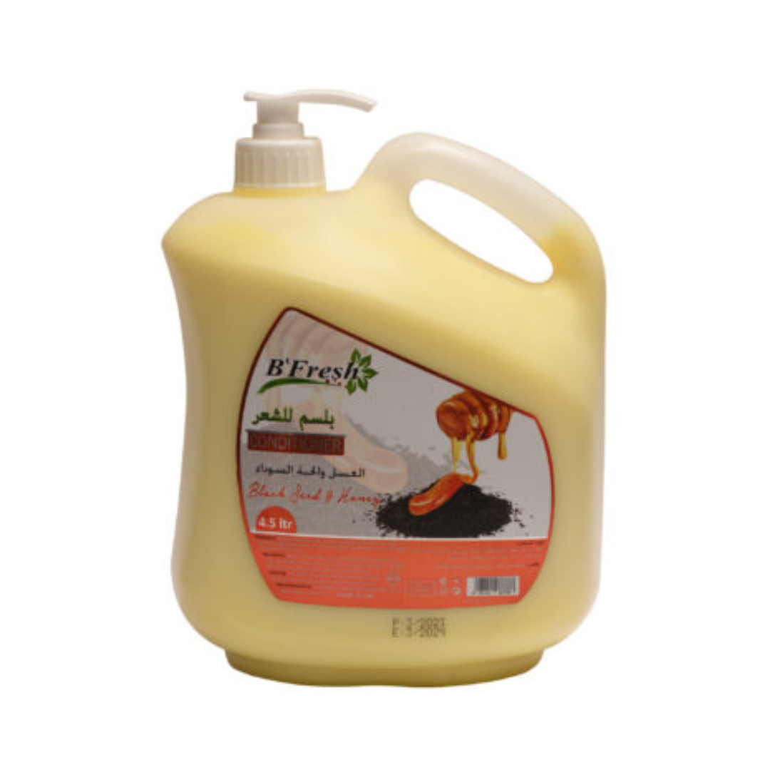 B`FRESH – Conditioner Volumizing  – HONEY & BLACK SEEDS – 4.5L