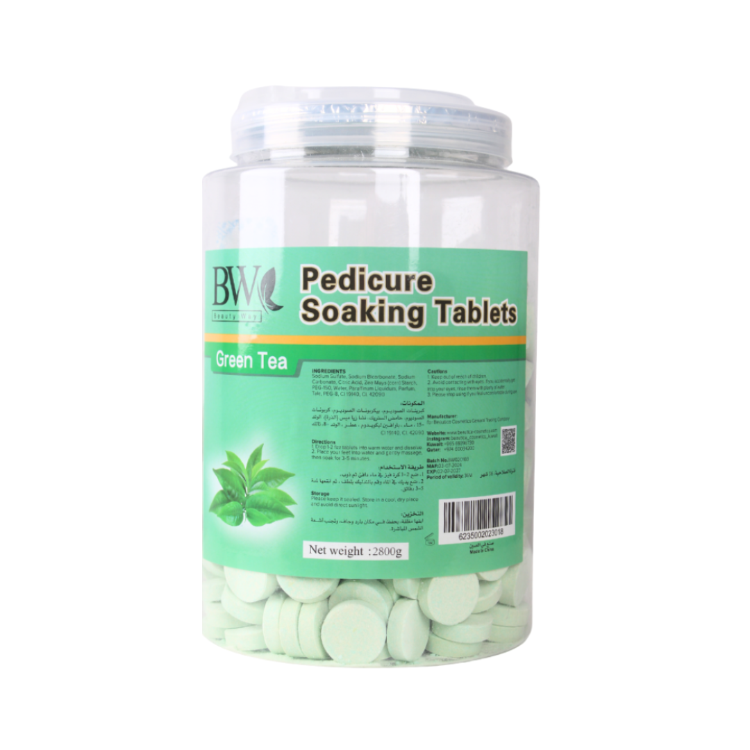 BW – Green Tea Pedicure Soaking Tablets – 2.8kg