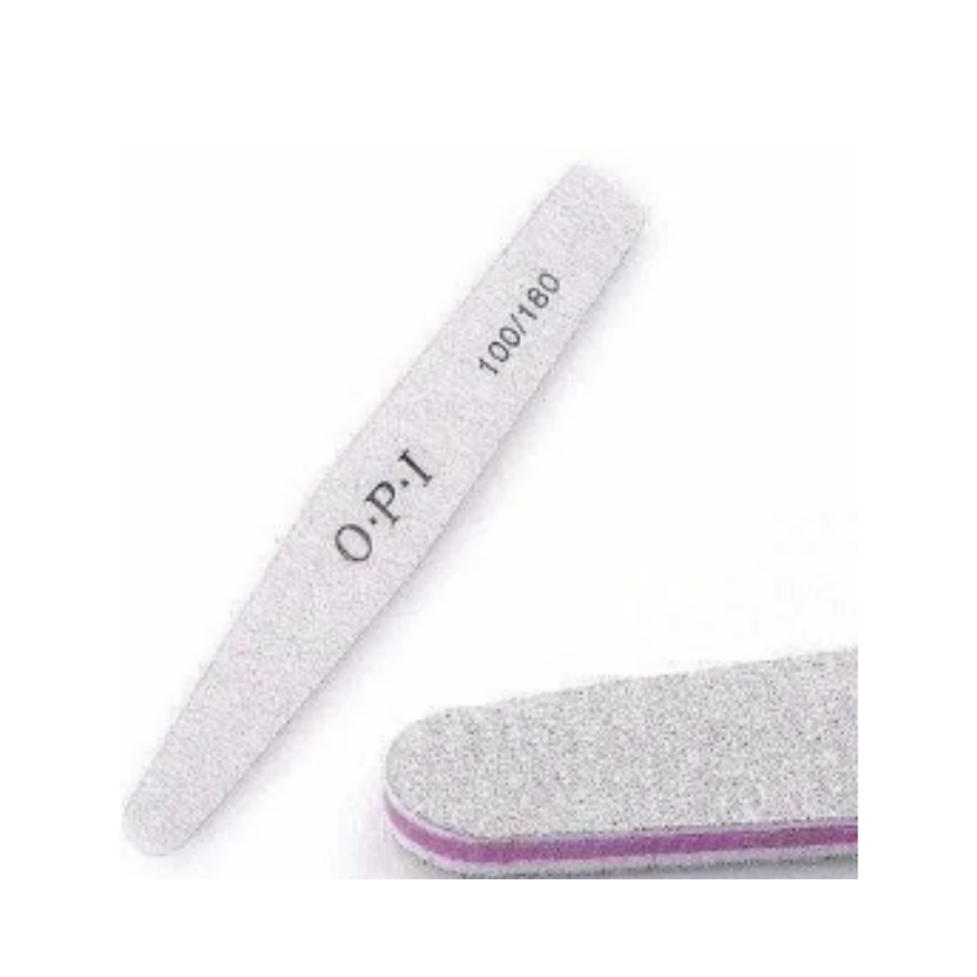 OPI – Double Sided Nail File Thick White – 100/180 – 1 Pcs