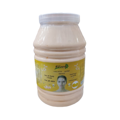 B`FRESH - Collagen Face & Body Cream - For All Skin - Orange  - 5KG