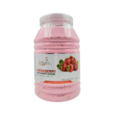 B`FRESH - Cream Whitening Face And Softening Scrub  - STRAWBERRY  - 5 kg