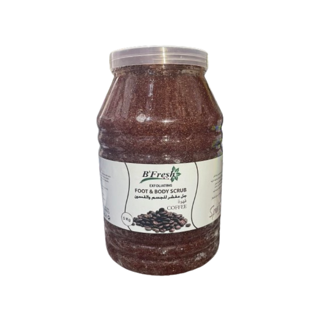 B`FRESH – Gel Exfoliating  Foot And Body Scrub – COFFEE – 5 kg