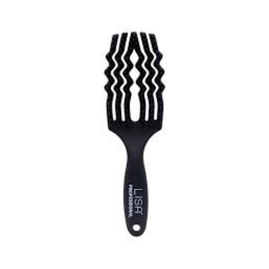 VICTORIA – Detangler Wet Or Dry Hair Brush -F- Black