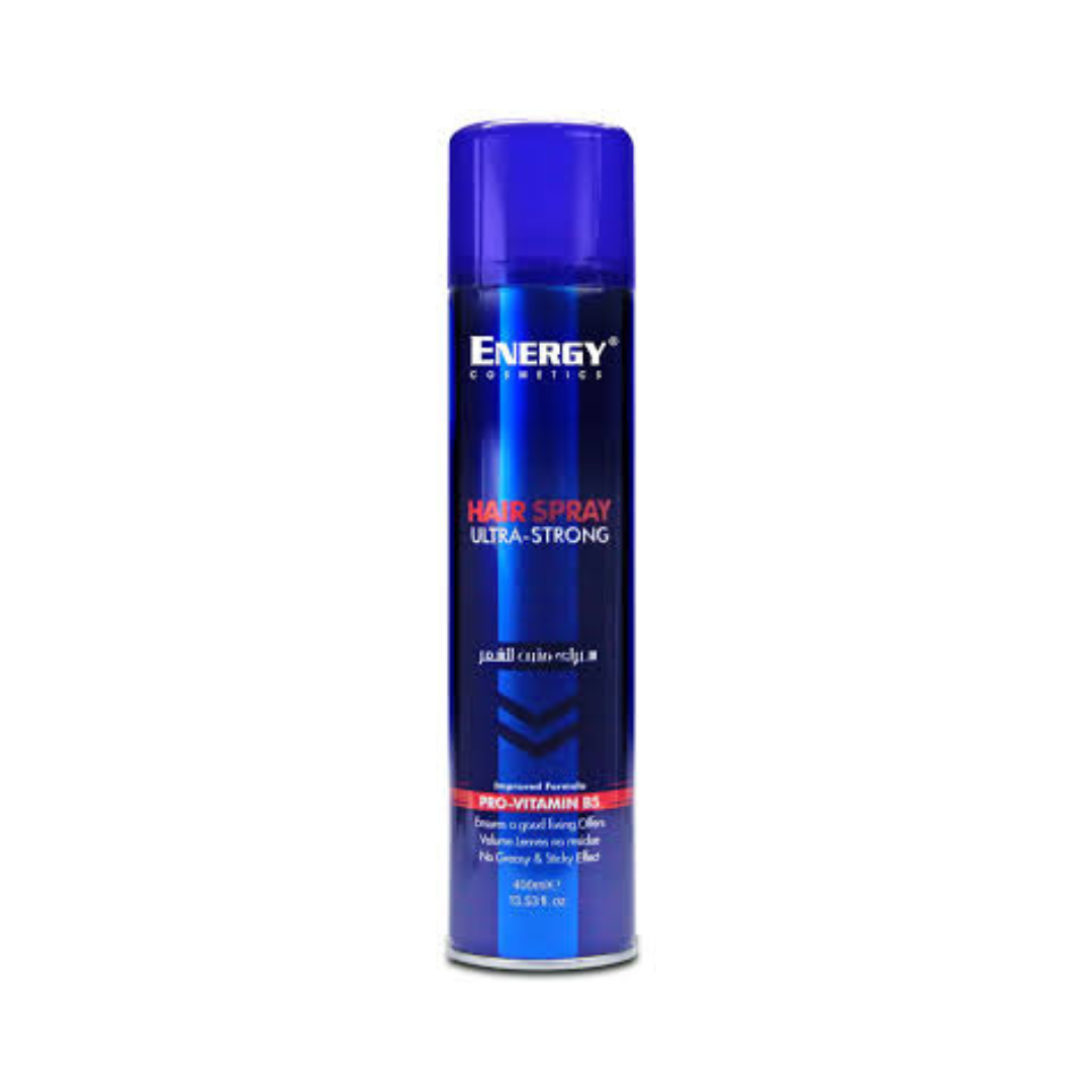ENERGY – Ultra Strong Hold Hair Spray – 400ML