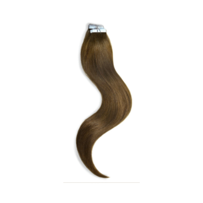 LORVINE - Hair Extension Human Hair 100% - Chestnut Brown - Tape 22in #6