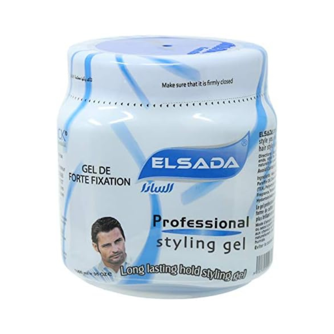 ELSADA – Long Lasting Hair Styling Gel, Blue – 1000ML