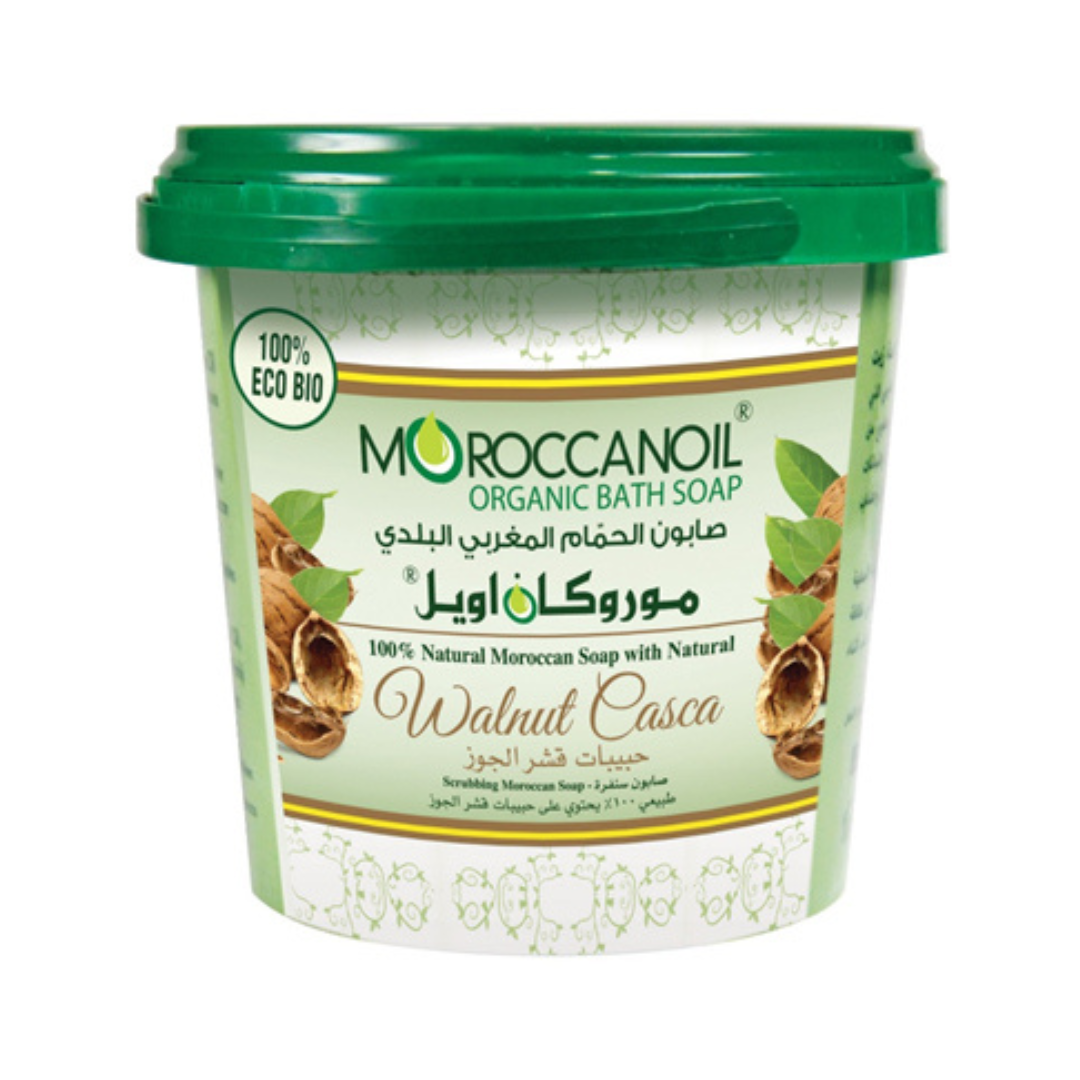 MOROCCAN OIL -  Bath Soap Organic - Walnut Casca - 4Kg