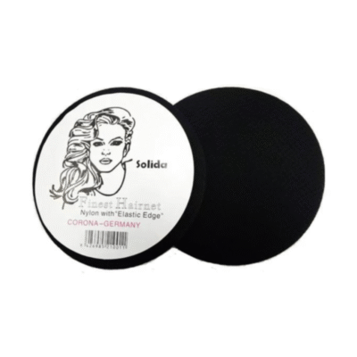 SOLIDA - Finest Hair Net - BLACK -  144Pcs  – 24 inches