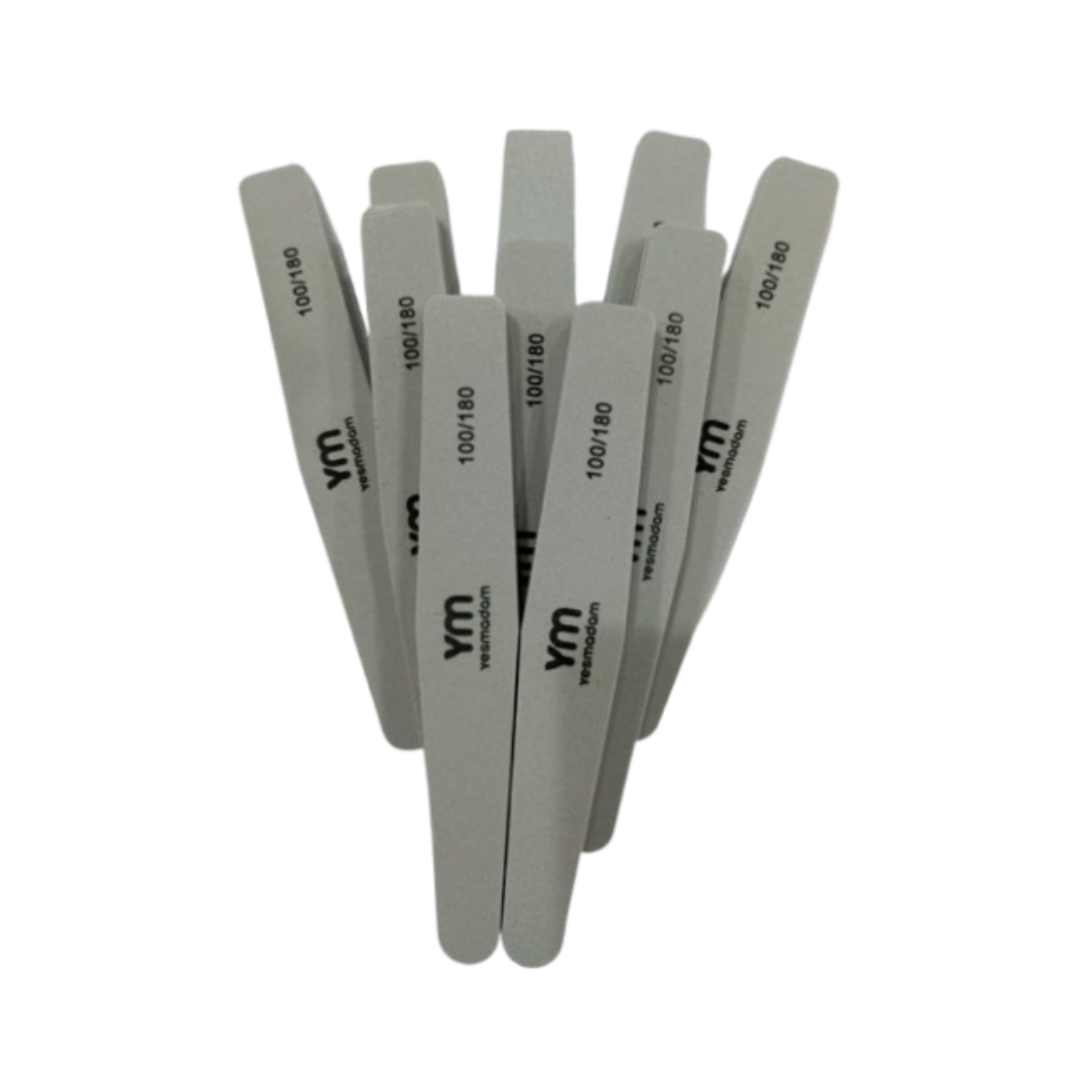 YES MADAM – Nail Buffer 100/180 Korea – 10PCS