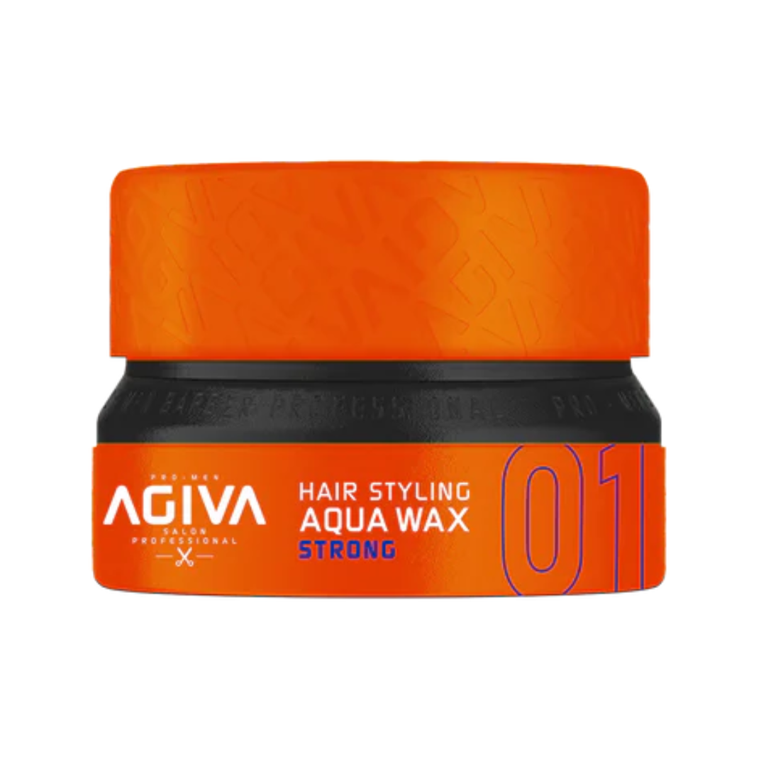 AGIVA - Hair Styling Aqua Wax Strong  - Orange 01 - 155ML - Türkiye