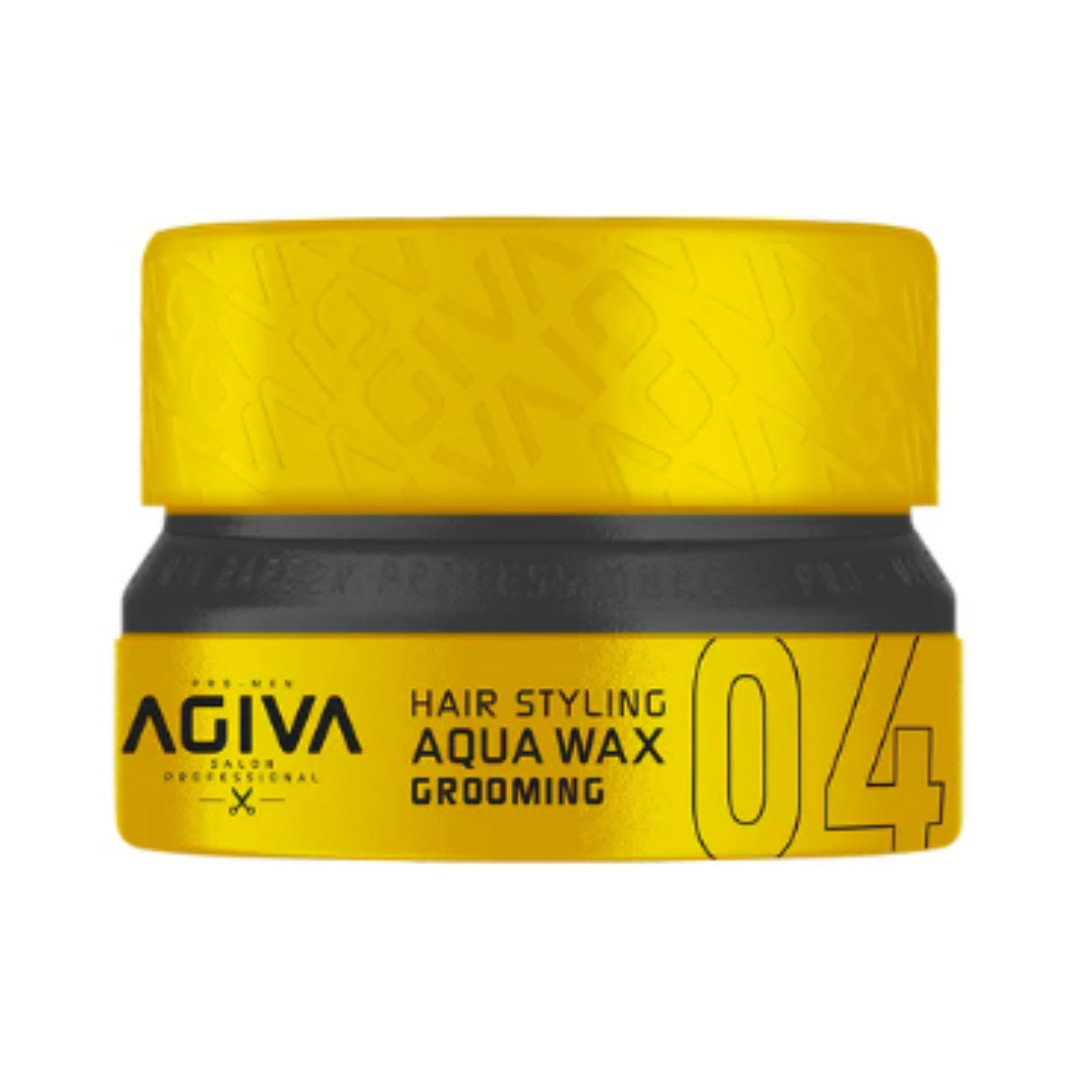 AGIVA – Hair Styling Aqua Wax Grooming – Yallow 04 – 155ML – Turkiye