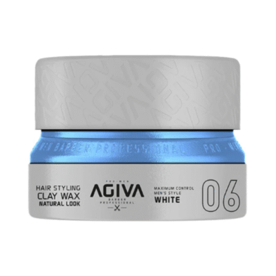 AGIVA - Hair Styling Clay Wax Natural Look  - White 06 - 155ML - Turkiye