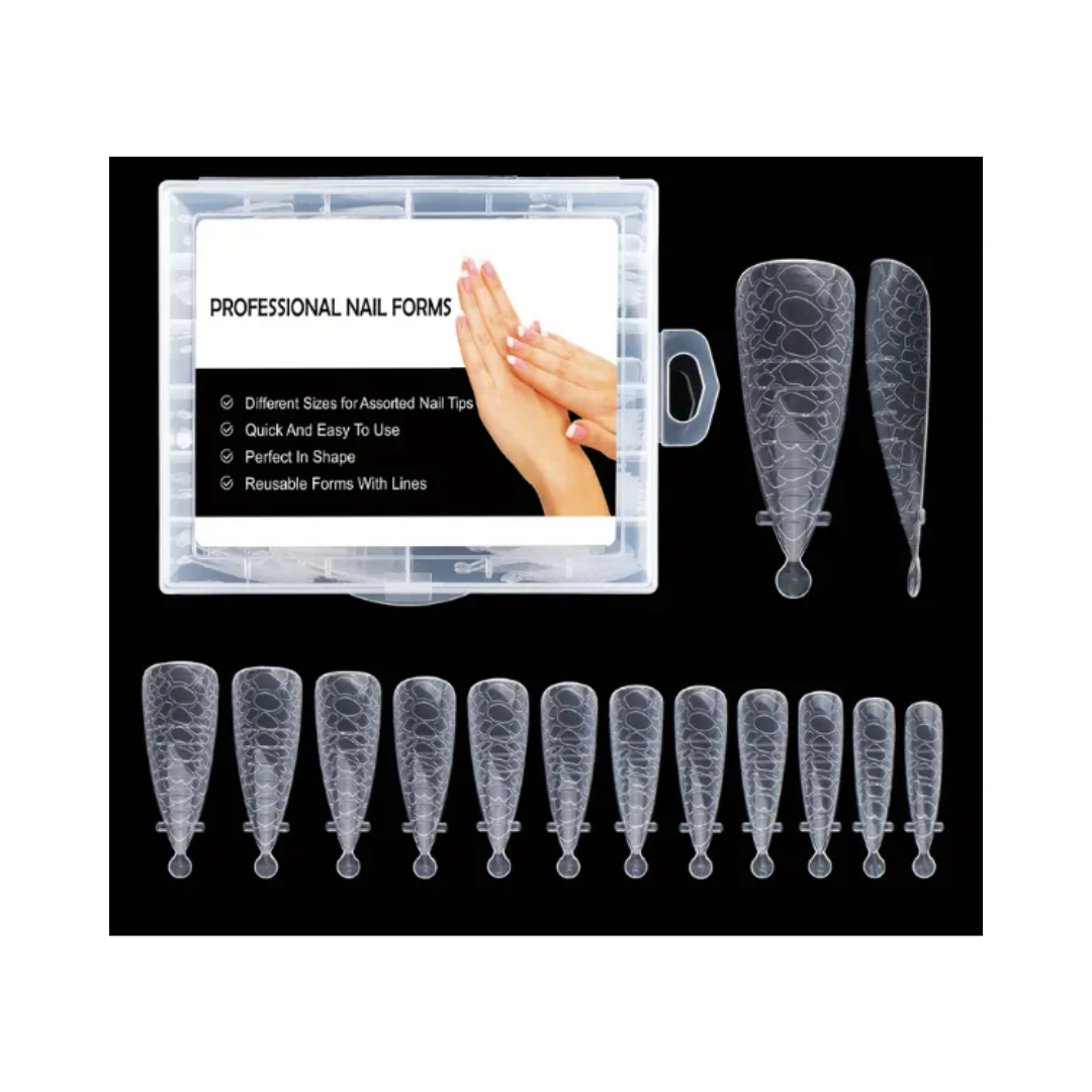 POLYGEL – Nail Extension – Almond Shaped – 550PCS
