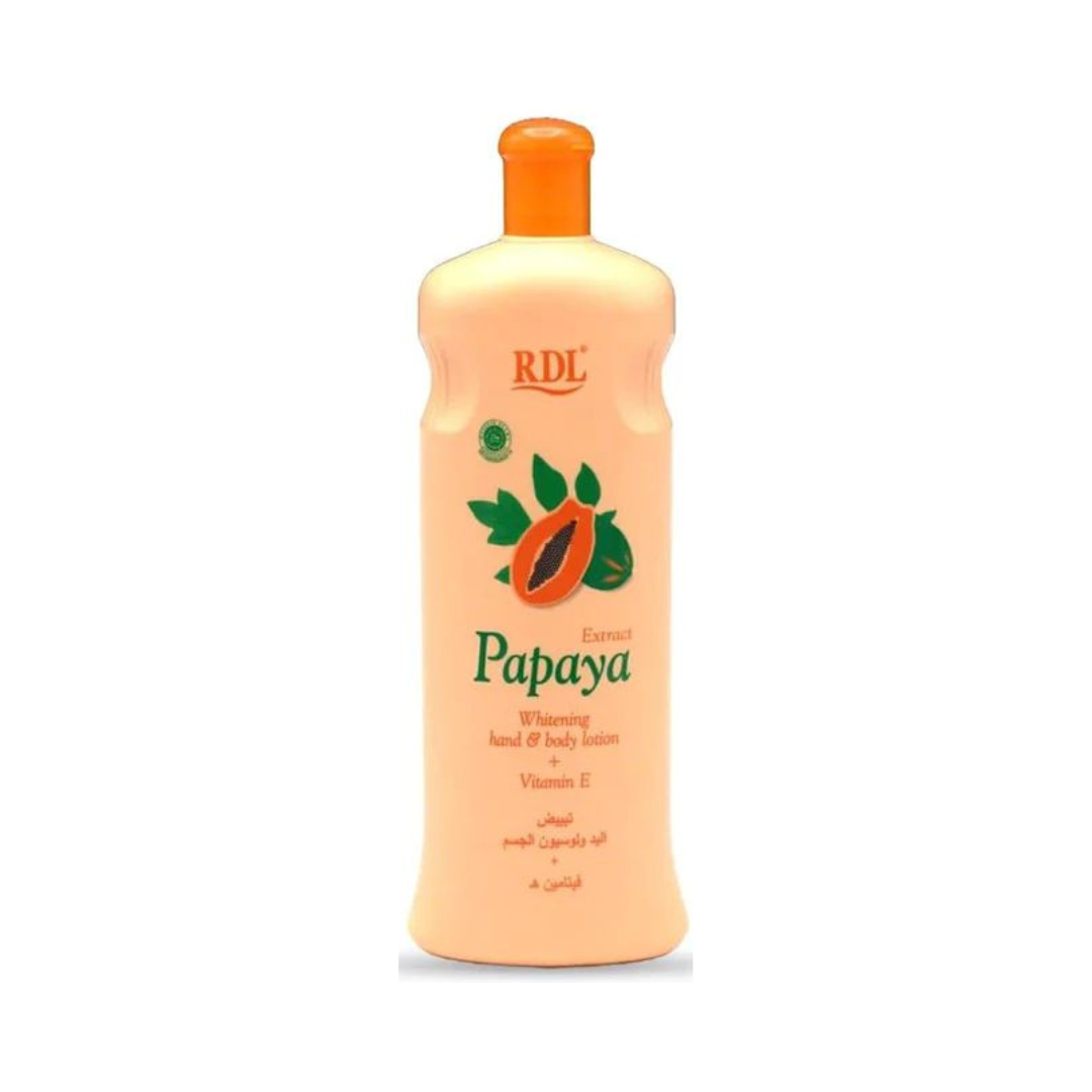 RDL -Papaya Whitening hand & body lotion +Vitamin E – 600ML