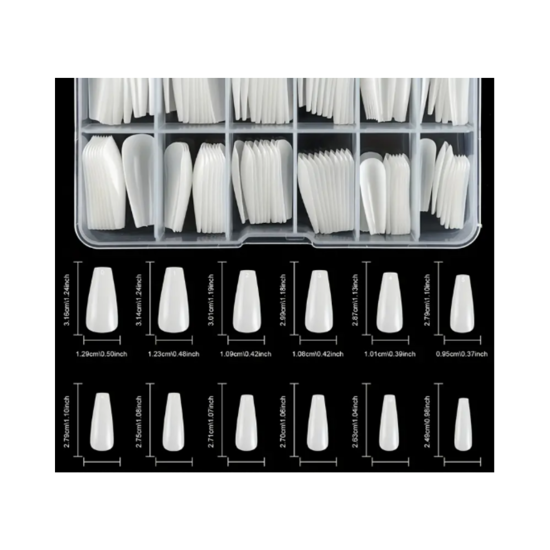 NORMAL – Nail Extension Good Quality  – Coffin Shaped – 600PCS
