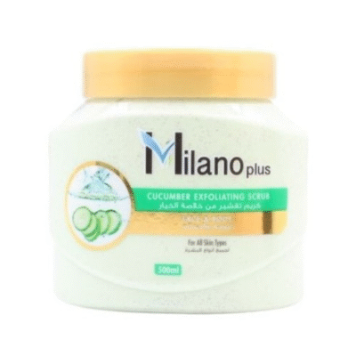 MILANO PLUS - Cucumber Exfoliating Scrub Face And Body - 500Ml