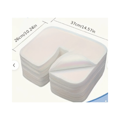 Disposable Massage Table Cradle & Headrest Covers - 200PCS