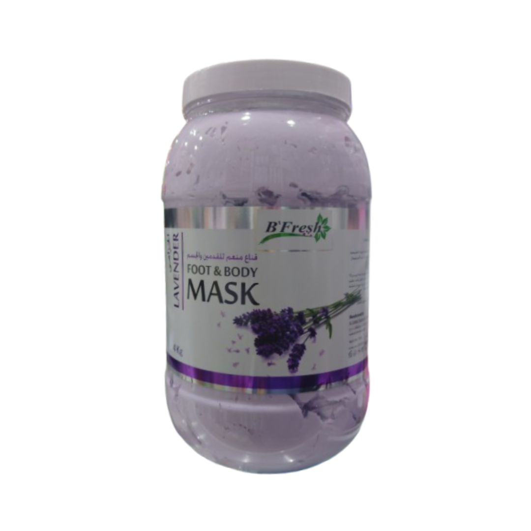 B`FRESH – Foot and Body Mask  – Lavender –  4.5LTR