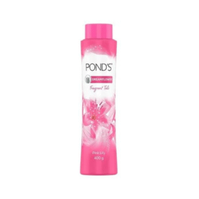 POND's - Dream flower Pink Lily Fragrant Face And Body Talc Powder - 400 gm