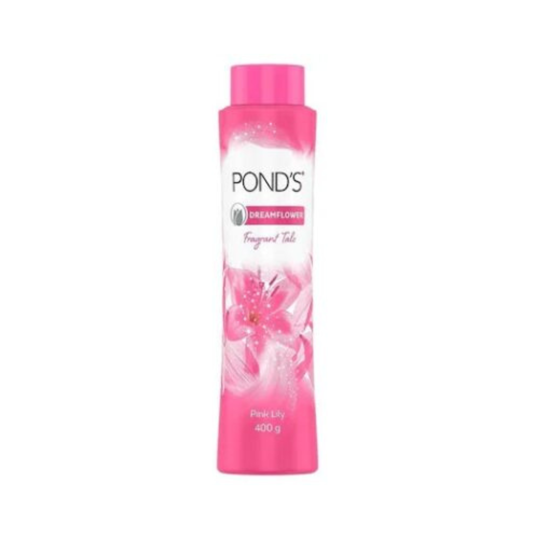 POND’s – Dream flower Pink Lily Fragrant Face And Body Talc Powder – 400 gm