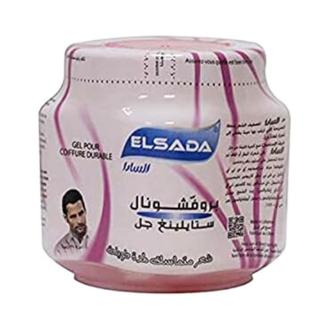 ELSADA – Long Lasting Hair Styling Gel, Pink – 1000ML