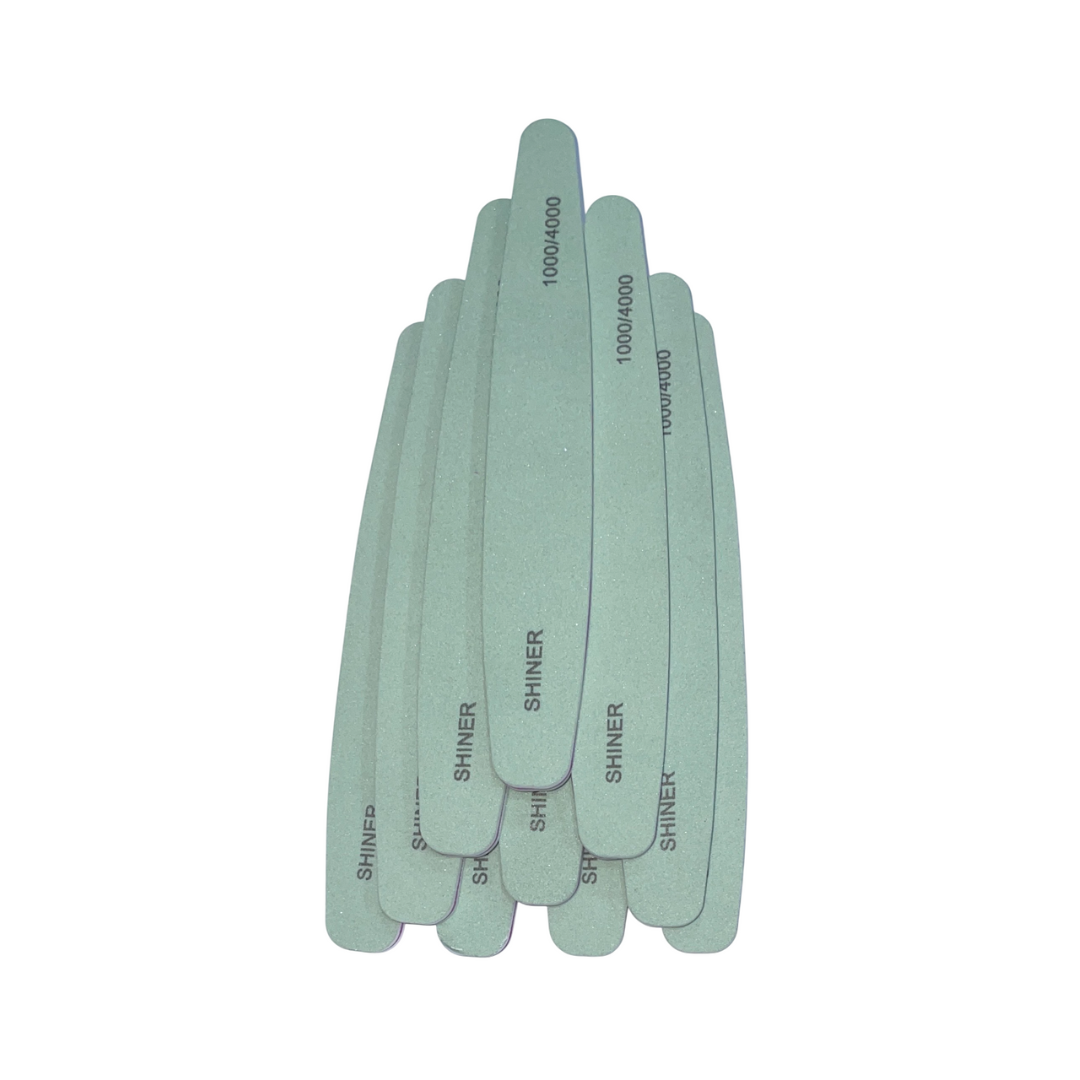 SHINER – Nail Polisher Shiner – 1000/4000 grit – 10pcs – China