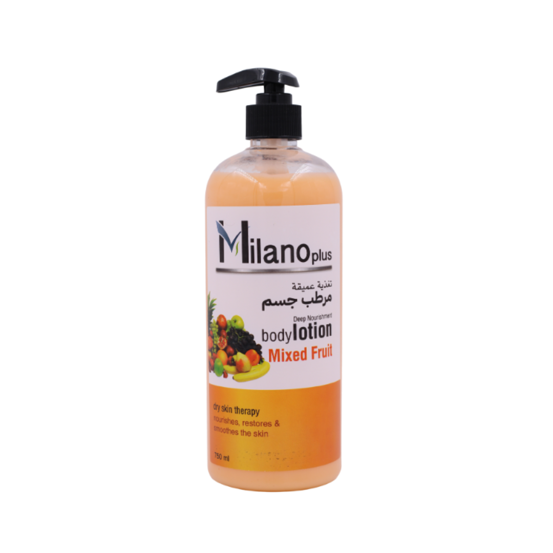 MILANO PLUS – Deep Nourishment Mix Fruit Body Lotion – 750Ml