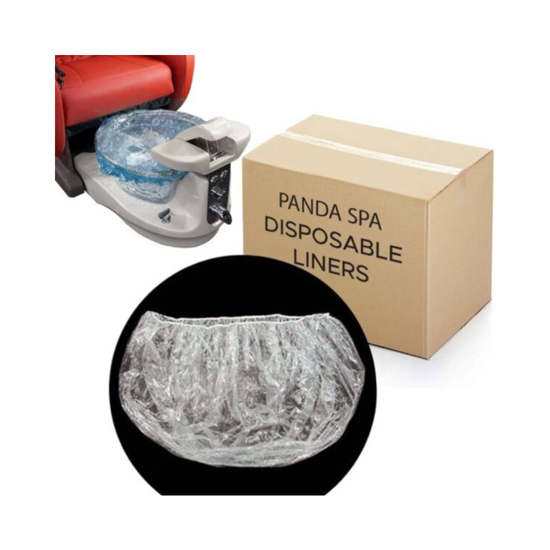 Disposable Spa Tub Liners for Pedicure Clear – 100pcs