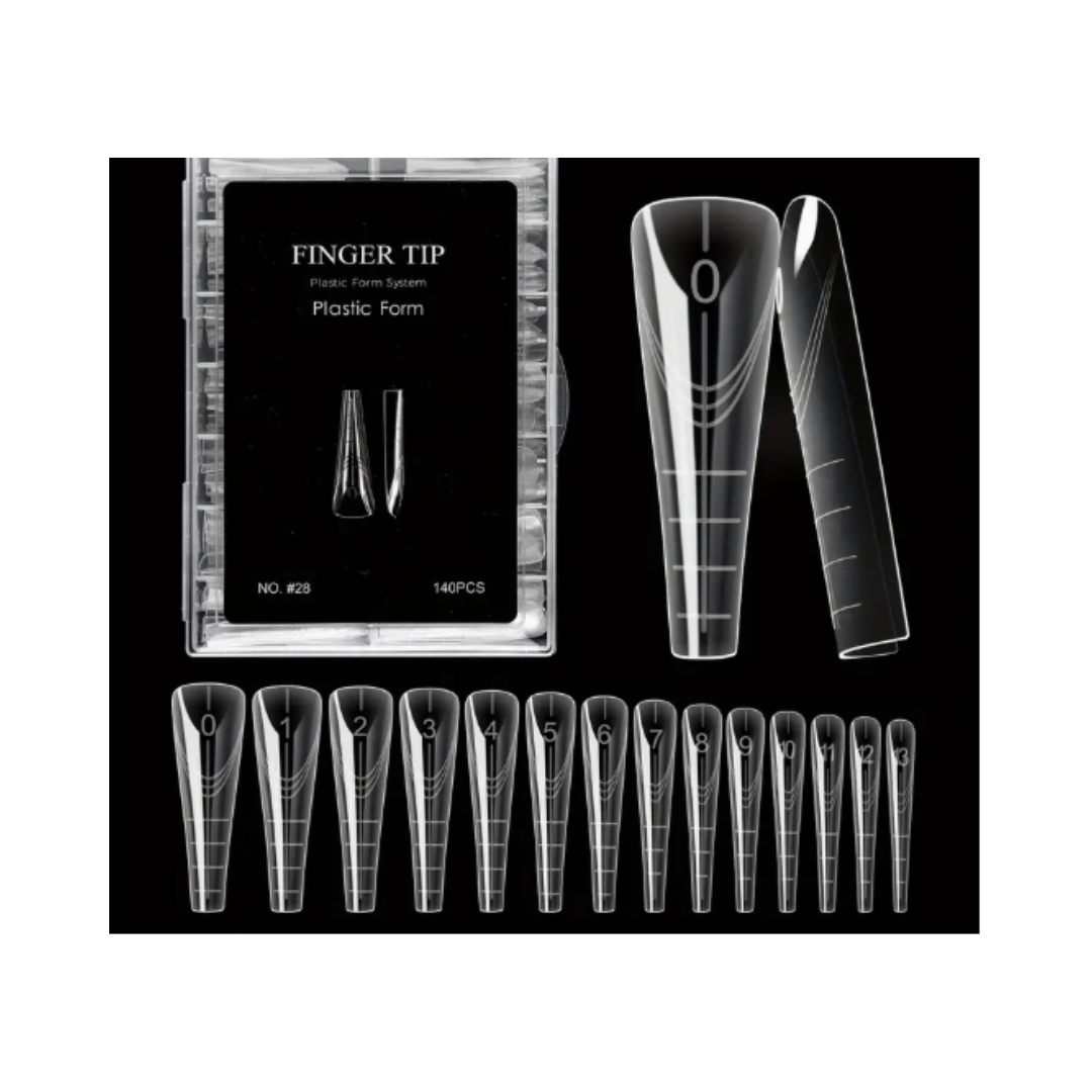 POLYGEL – Nail Extension – Coffin Shaped – 550PCS