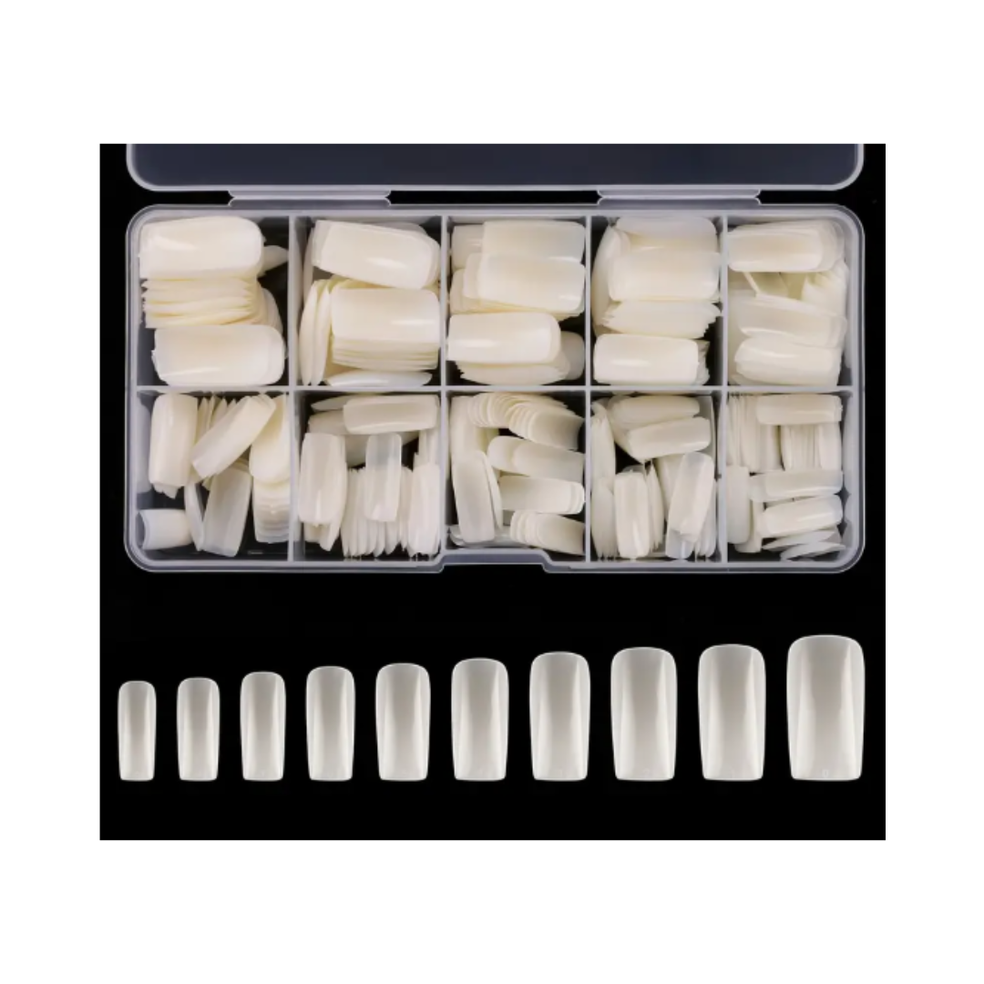 NORMAL – Nail Extension Good Quality – Square Shaped – 600PCS