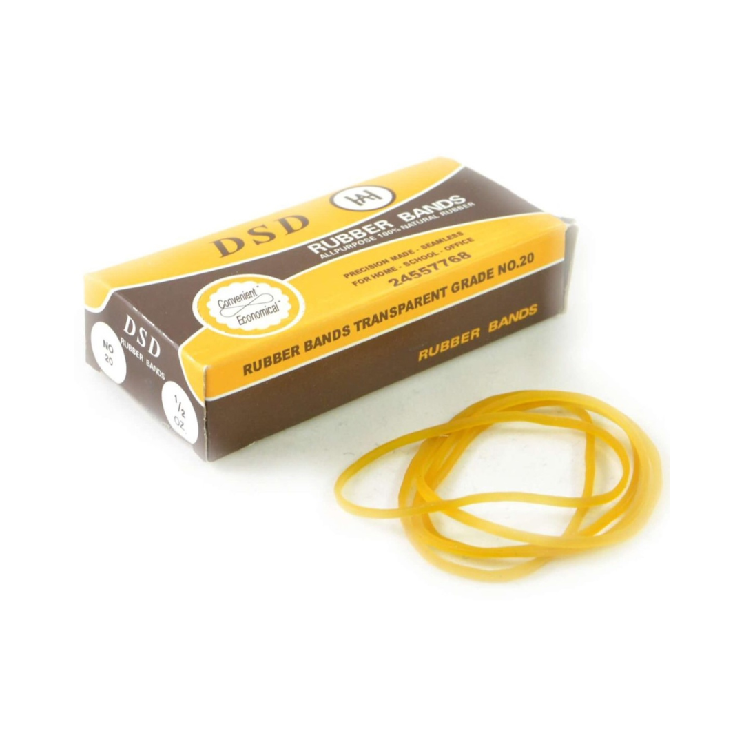 DSD – Rubber Bands All Purpose 100% Natural Rubber
