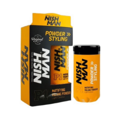 NISHMAN - Mattifying Hair Volumizing Powder Wax, Matte Finish, 24 Hrs Strong Hold For Men, Hair Styling Powder Wax, 10G, Pack Of 1