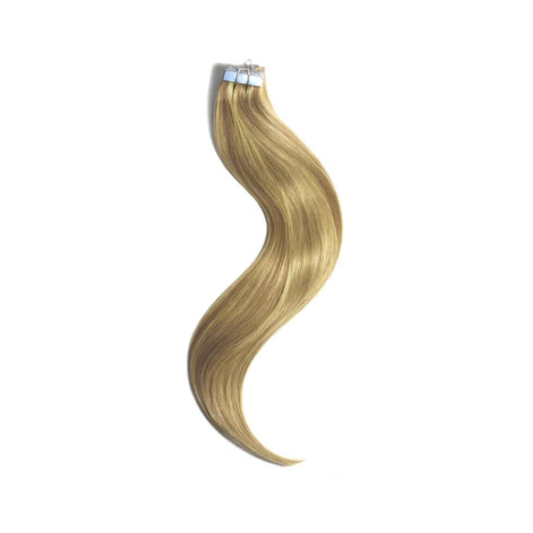 LORVINE – Hair Extension Human Hair 100% – Dirty Blonde – Tape 22in #8.1 –  T-0007