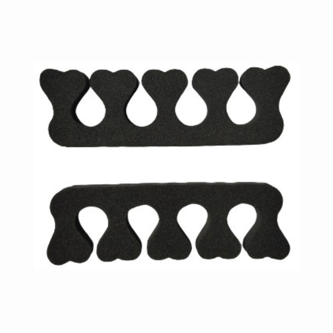 BW – Toe Separator – BLACK – 25 Pairs