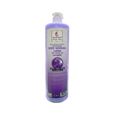 MAGIC GLOW - LAVENDER -  Professional Body Massage Lotion With Vitamin A&D