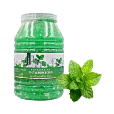ACTIVE PLUS - Gel Exfoliating  Foot And Body Scrub - MINT - 5 kg