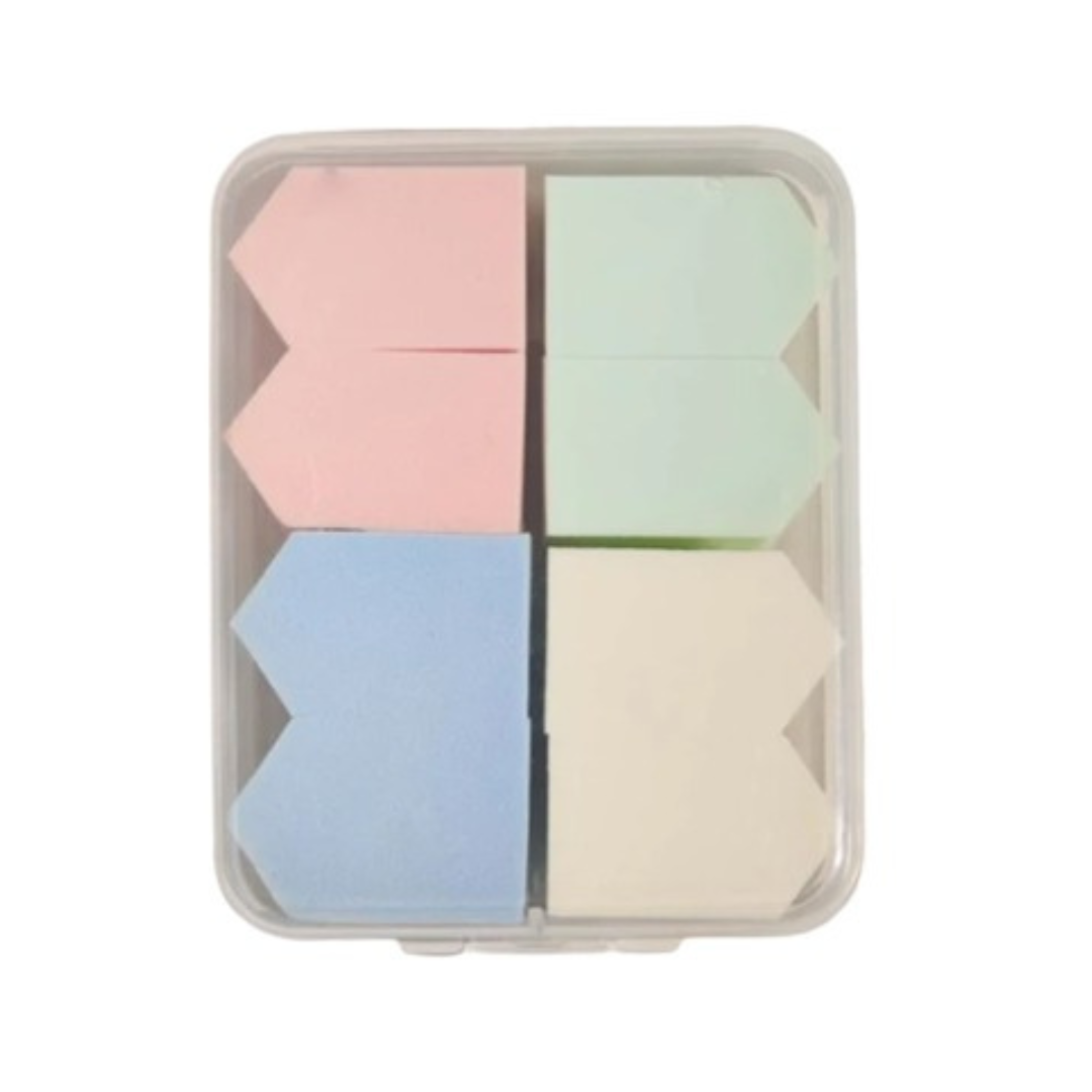 Makeup Powder Blender Sponges for Full Face Curve Blending – 8Pcs