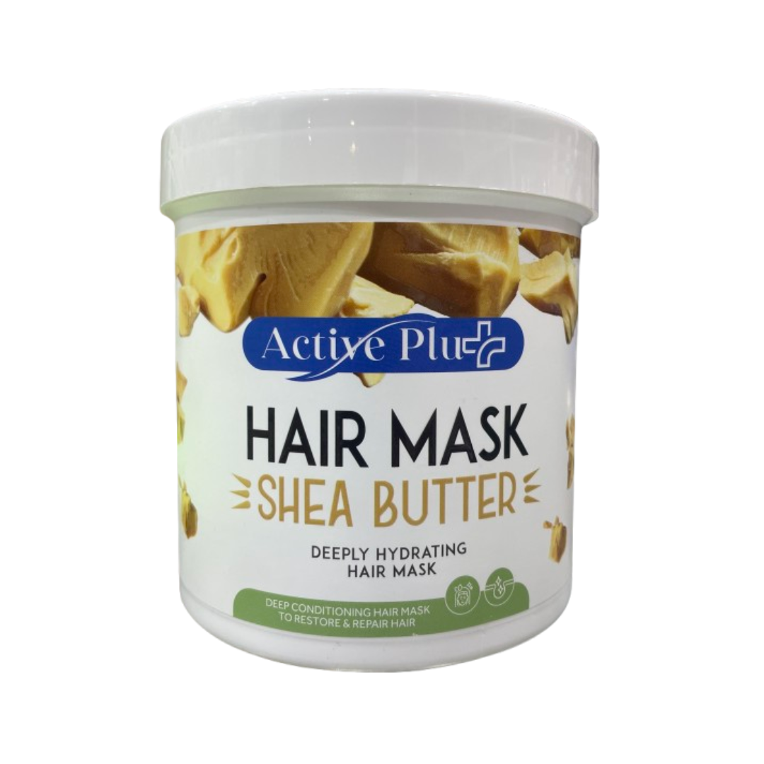 ACTIVE PLUS – Hair Mask Hot Oil Treatment – SHEA BUTTER – 1000ML