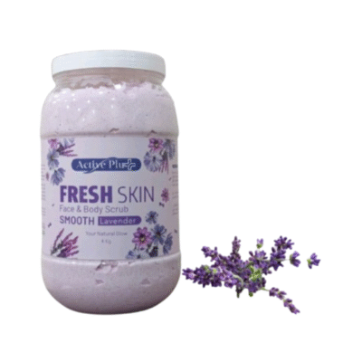ACTIVE PLUS - Cream Exfoliating  Face And Body Scrub - LAVENDER - 5 kg