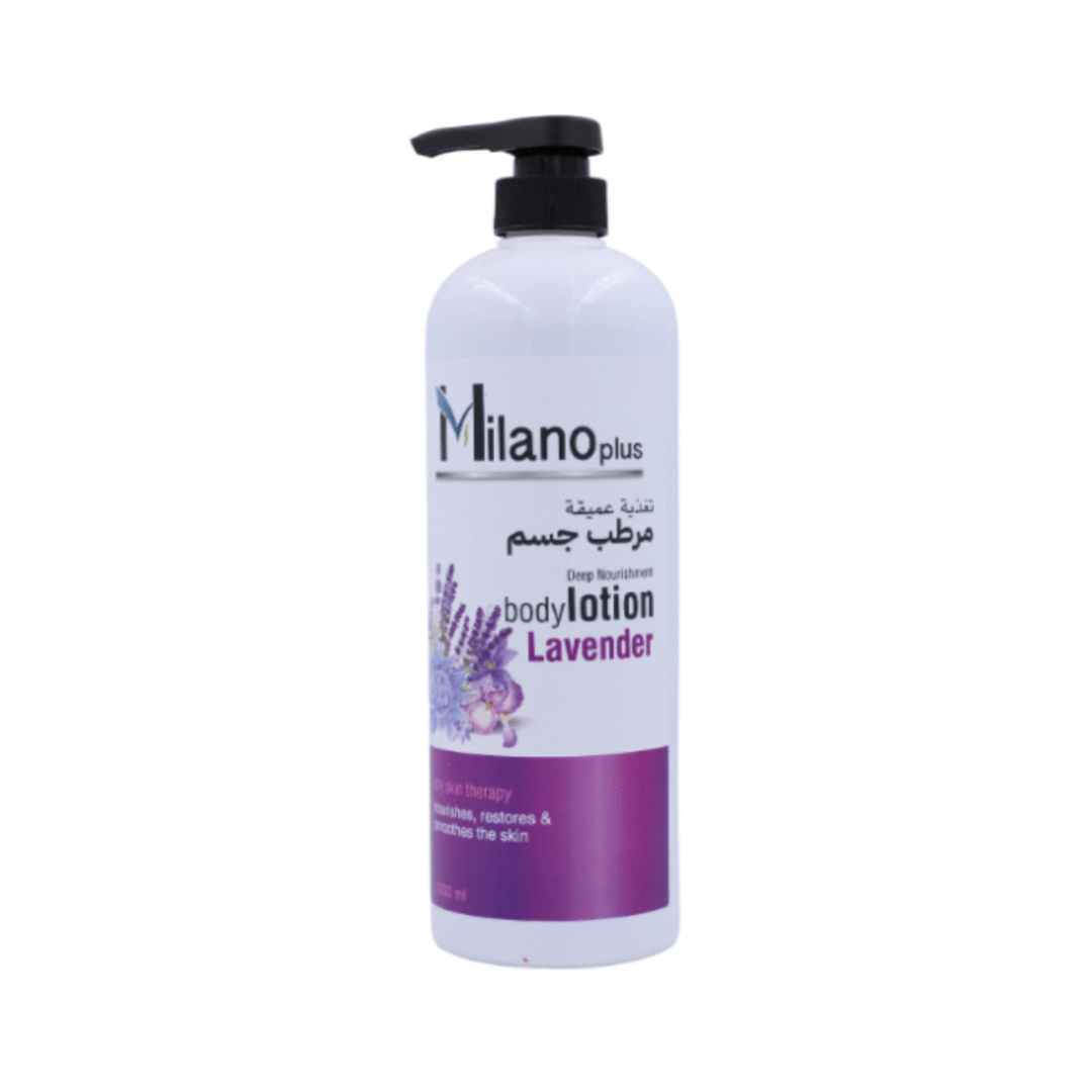 MILANO PLUS – Deep Nourishment Lavender Body Lotion – 1000Ml