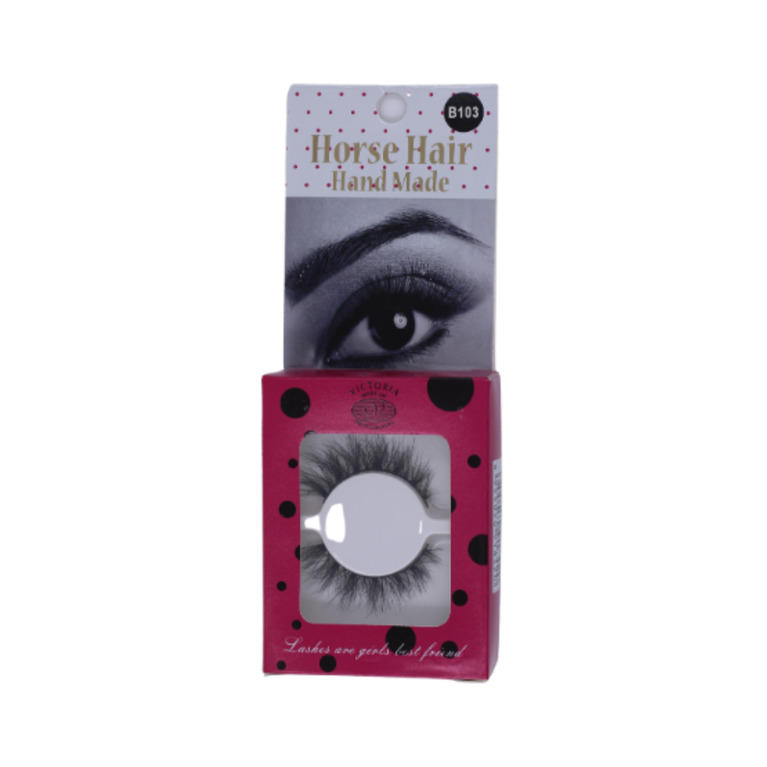 VACTORIA – Horse Hair Fluffy Strip Eyelashes (B103)