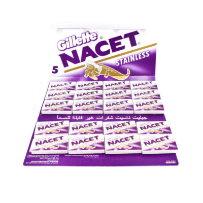 NACKET - Gillette Nacet Stainless double edge razor blades