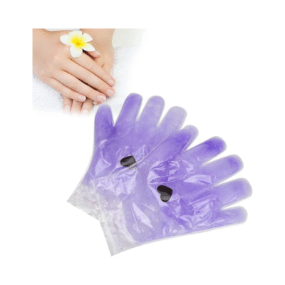 DELUXE -  Disposable Paraffin Hand Gloves - LAVENDER - 6 Pairs - U.S.A