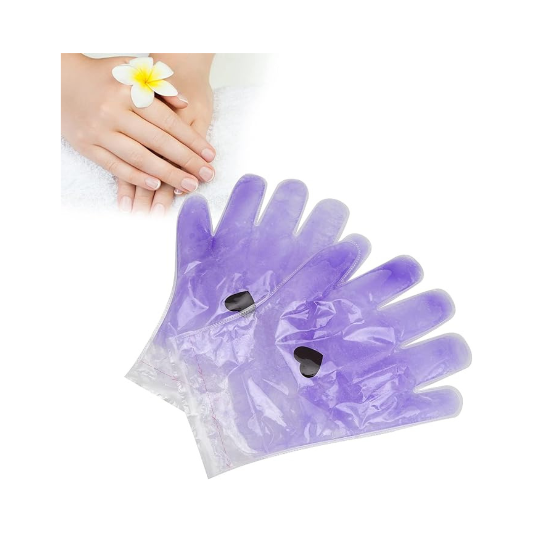 DELUXE –  Disposable Paraffin Hand Gloves – LAVENDER – 6 Pairs – U.S.A