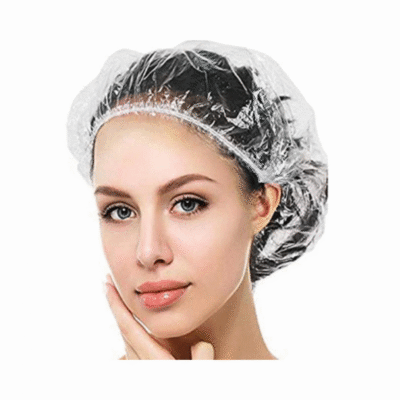 Disposable Shower Caps for Long Hair - 100Pes
