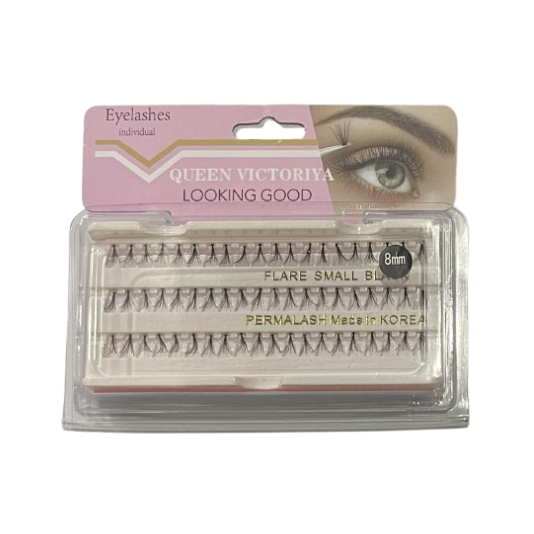 QUEEN VICTORIYA – Eyelashes 3 pieces – Korea – 08MM