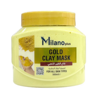 MILANO PLUS - Gold Clay Mask For Face - 500ML