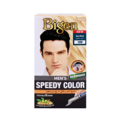 BIGEN - Men's Speedy Color - Real Black - 100