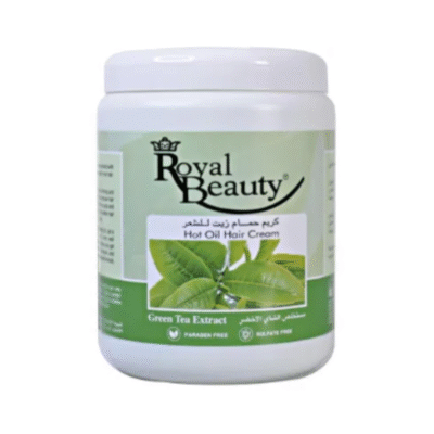 ROYAL BEAUTY - Green Tea Extract Hot Oil Hair Cream - 1000ML